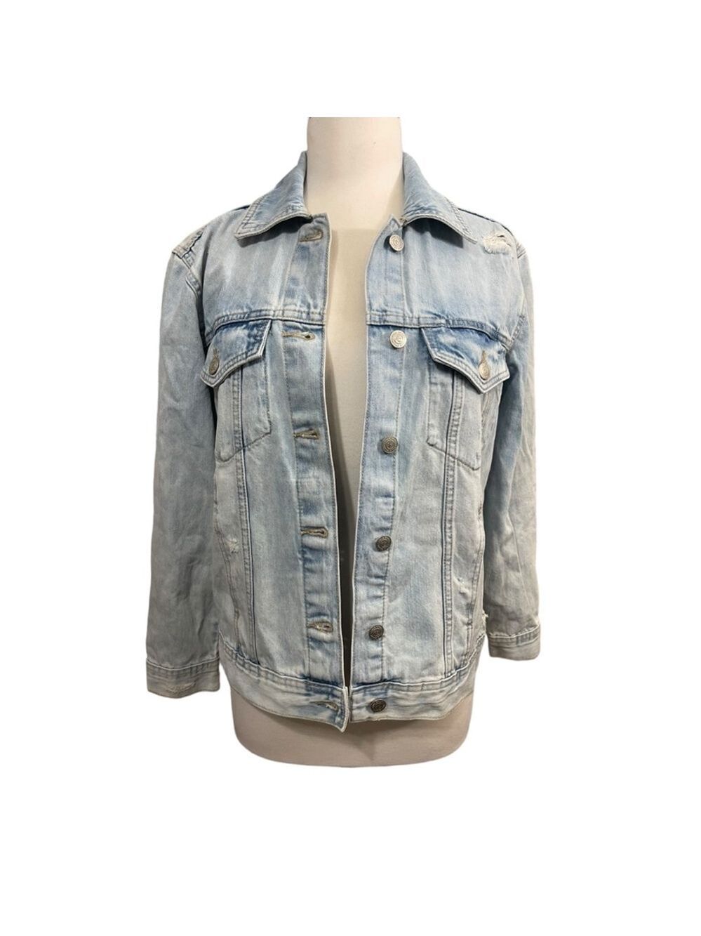 Women's truecraft Denim Jacket - Size S - Blue